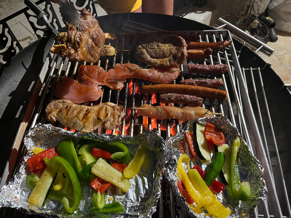 Grillmöglichkeit für einen gemütlichen Abend Grillmöglichkeit für einen gemütlichen Abend